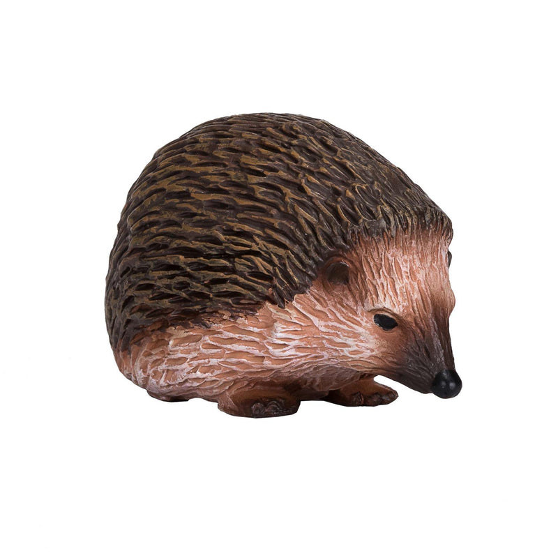 Hedgehog Wildlife Toy Figure 4.5 cm Length Approx Mojo Fun 387035