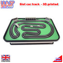 Slot Car Trackside Scenery Slot Car Track Black 1:32 Scale Wasp