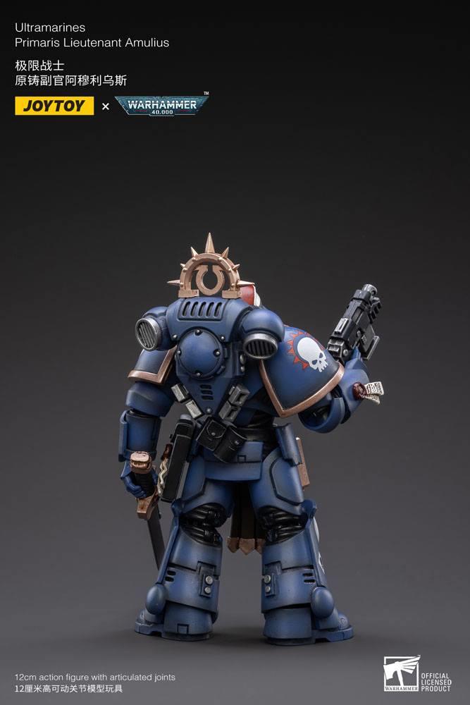 Warhammer 40K Ultramarines Primaris Lieutenant Amulius 1:18 Scale Joy Toy JT3044