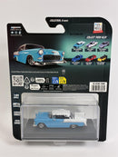Chevrolet Bel Air 1955 Blue 1:64 Scale Majorette 8505001000