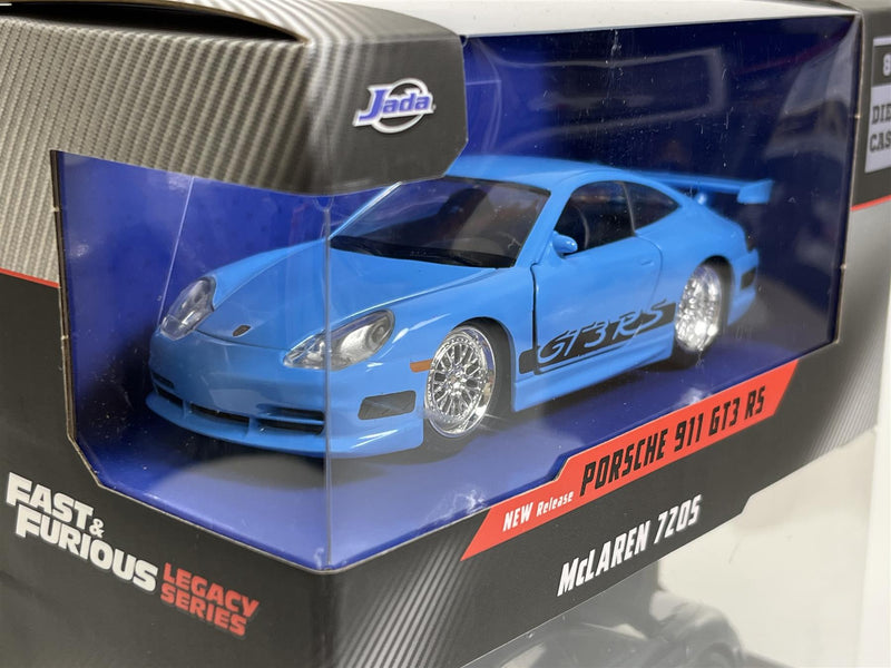 Fast and Furious Twin Set Porsche 911 and McLaren 720S 1:32 253202012