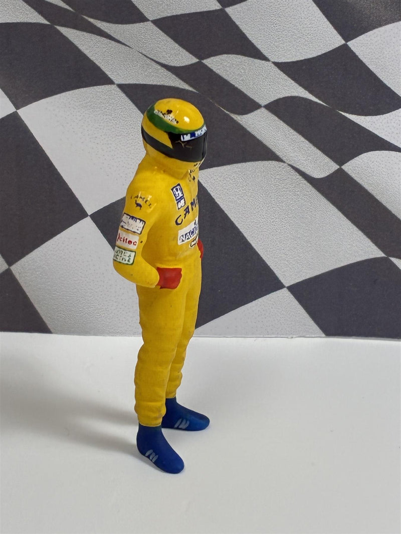 Ayrton Senna Camel 1:43 Scale Figure Cartrix CT20