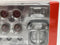 Rotiform HUR 8 Piece Set Chrome Red 1:64 Tarmac Works T64W006RD