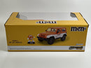 M&Ms Orange Figure and 2007 Jeep Wrangler 1:24 Scale Jada 253255068 34401