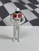 Rene Arnoux Renault 1:43 Scale Figure Cartrix CT47