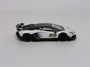 Lamborghini Aventador SVJ 63 Bianco Asopo White LHD 1:64 Mini GT MGT00842L