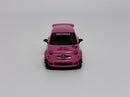 Abarth 595 LB Works Abas Works Pink LHD 1:64 Mini GT MGT00851L