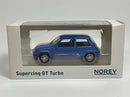 Renault GT Turbo Supercinq 1988 Blue 1:43 Scale Norev 510540