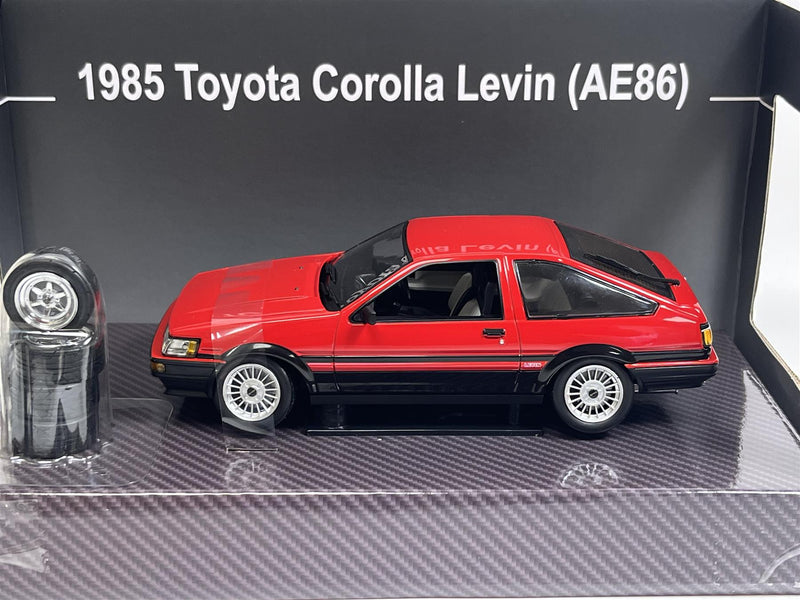 Toyota Corolla Levin 1985 AE86 Red 1:24 Scale Sun Star 51002