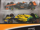 McLaren Formula 1 Set of 7 Cars with Display Stand 1:43 Scale Bburago 38169