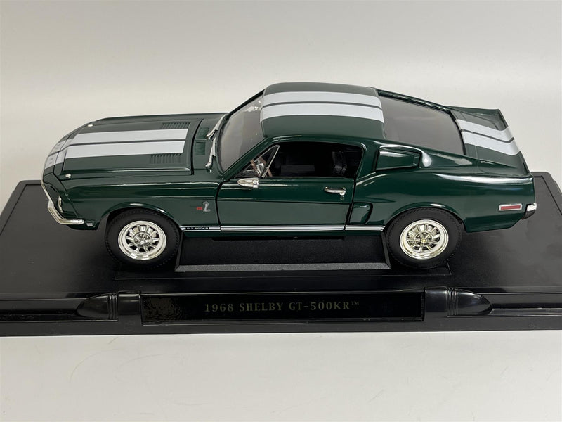 1968 Shelby GT 500KR Green 1:18 Scale Road Signature Collection 92168gn
