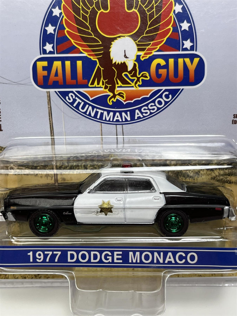 Fall Guy 1977 Dodge Monaco 1:64 Chase Model Greenlight 44965D