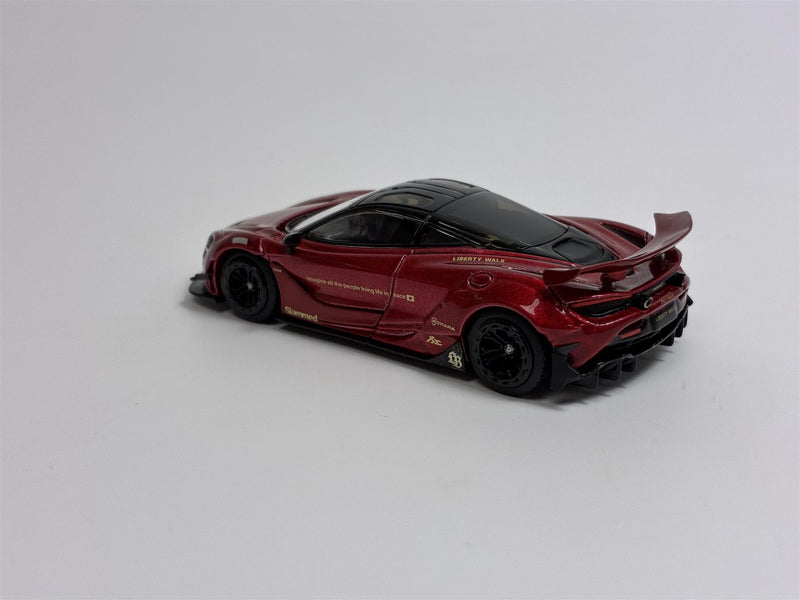 McLaren 720S LB Works Gem Red RHD 1:64 Scale Mini GT MGT00828R