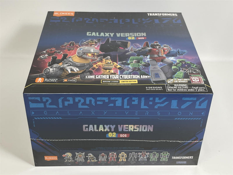 Transformers 9 Model Kits Galaxy Version 02 SOS Assortment 12 cm Blokees 71102