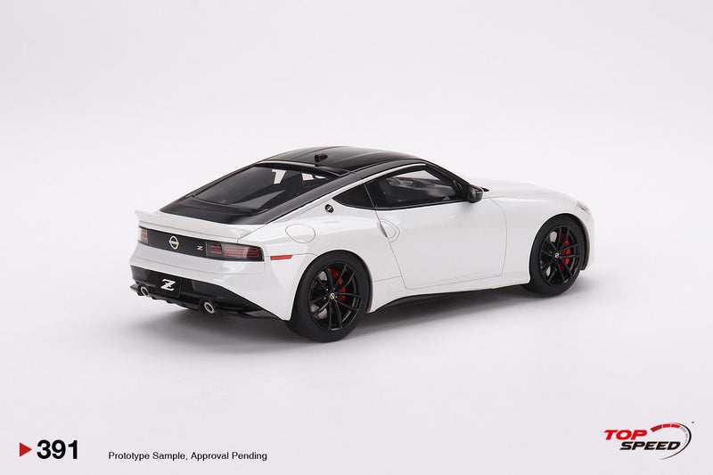 Nissan Z Performance 2023 Everest White LHD 1:18 Scale TSM TS0391