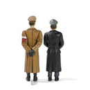 a close-up of two figurines