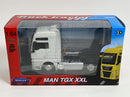 Man TGX XXL White 1:64 Scale Welly Truck Tractor 68010S