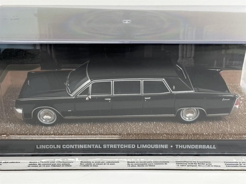 James Bond 007 Thunderball Lincoln Stretched Limousine 1:43 Eaglemoss TBL1