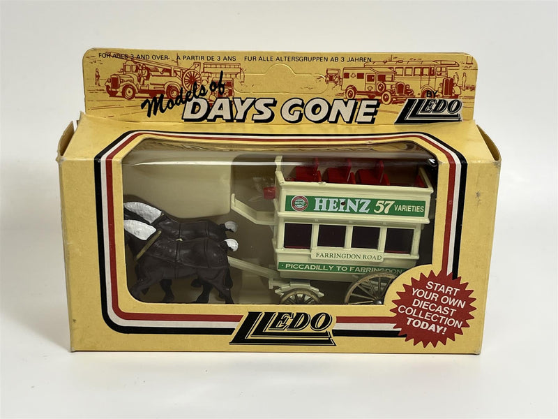 Heinz 57 Carriage and 2 Horses Models Of Days Gone By Lledo DGB02D S8