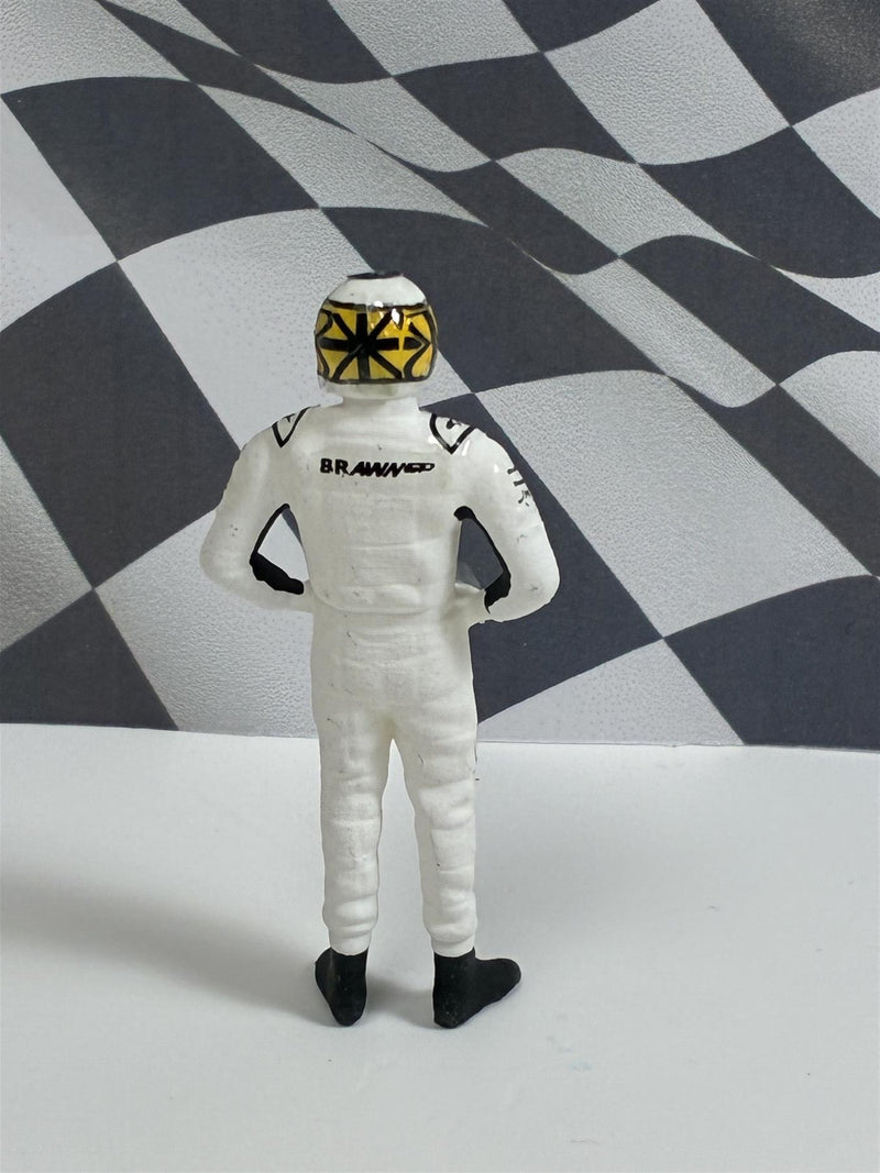 Jenson Button 2009 1:43 Scale Figure Cartrix CT49