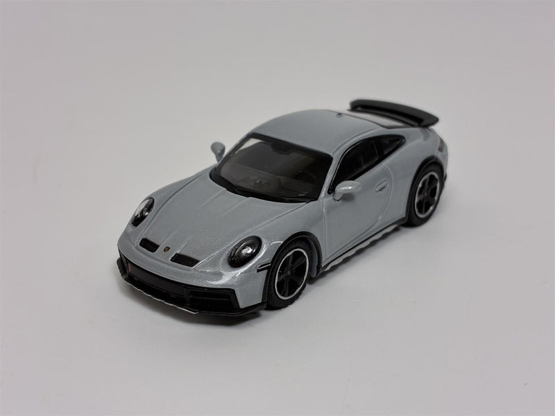 Porsche 911 Dakar Ice Grey Metallic LHD 1:64 Scale Mini GT MGT00891L