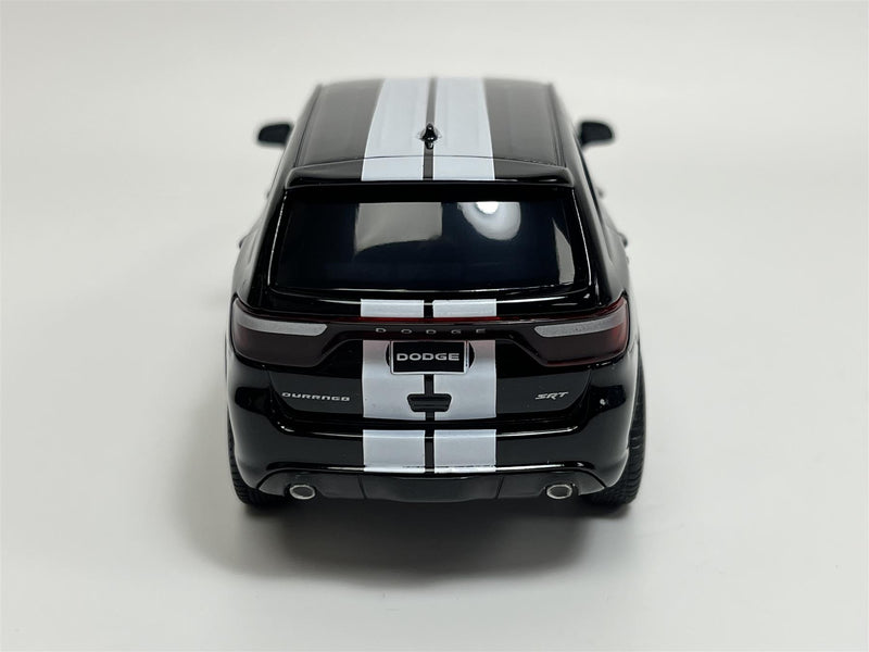 Dodge Durango SRT Pull Back & Go Black With White Stripes LHD 1:36 Tayumo 36145221