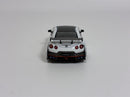 Nissan GT-R Nismo R35 2024 Brilliant White Pearl RHD 1:64 Mini GT MGT01045R