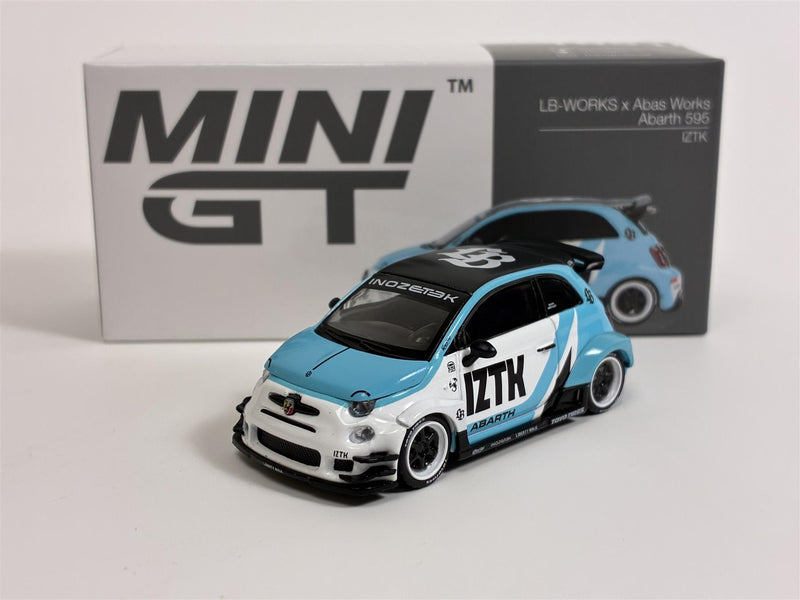 LB-Works x Abas Works Abarth 595 IZTK LHD 1:64 Scale Mini GT MGT01051L