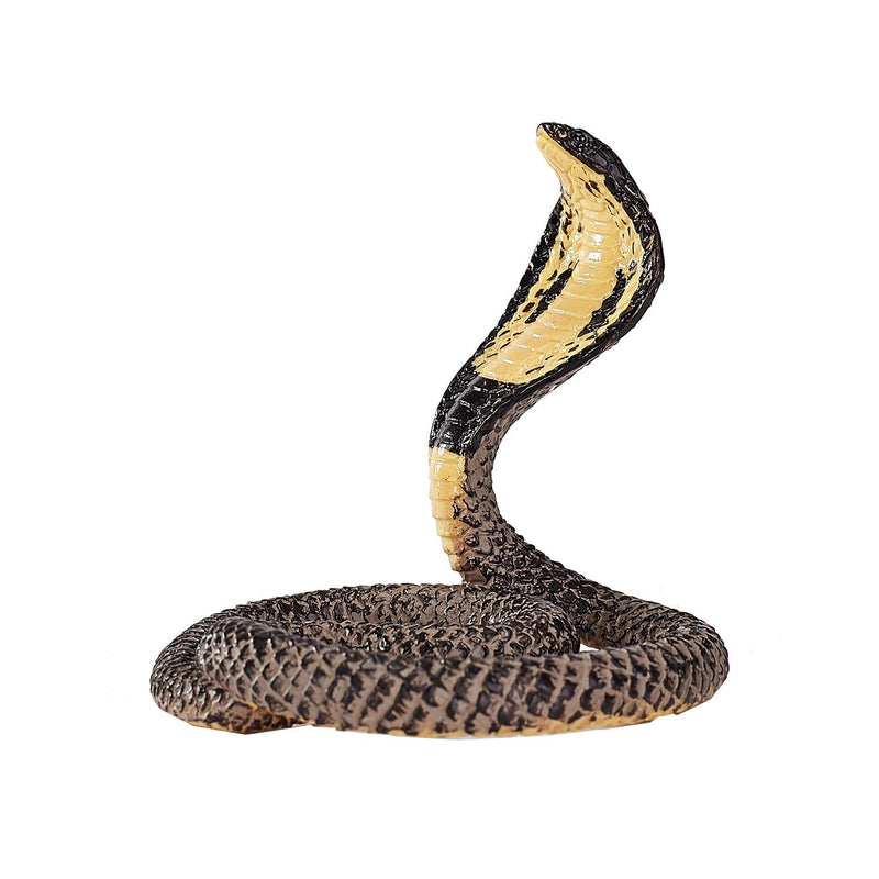 King Cobra Reptile Toy Figure 7 cm Height Approx Mojo Fun 387126