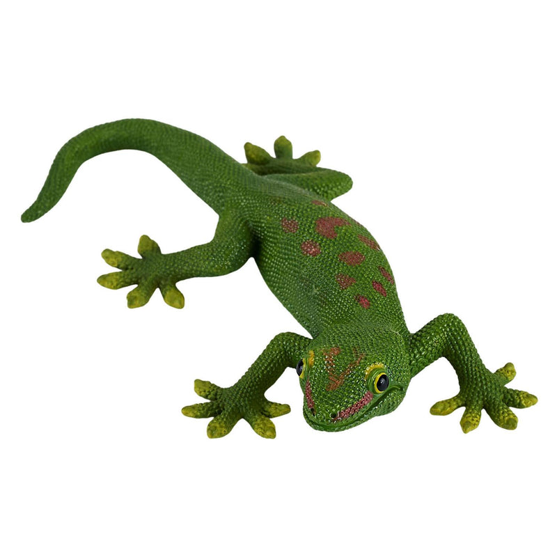 Gecko Green Reptile Toy Figure 8.5 cm Length Approx Mojo Fun 381078