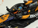 Formula 1 McLaren Team Set of 2 Cars Winner Constructor Season MCL38 2024 Norris and Piastri 1:64 Scale Spark Y418