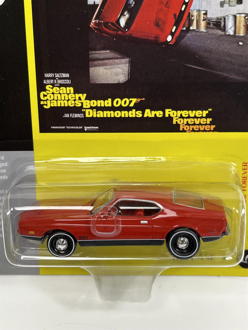 James Bond 007 Diamonds Are Forever Ford Mustang Mach 1 1971 1:64 Johnny Lightning JLPC002