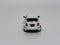 Abarth 595 LB Works Abas Works Gara White LHD 1:64 Mini GT MGT00809L