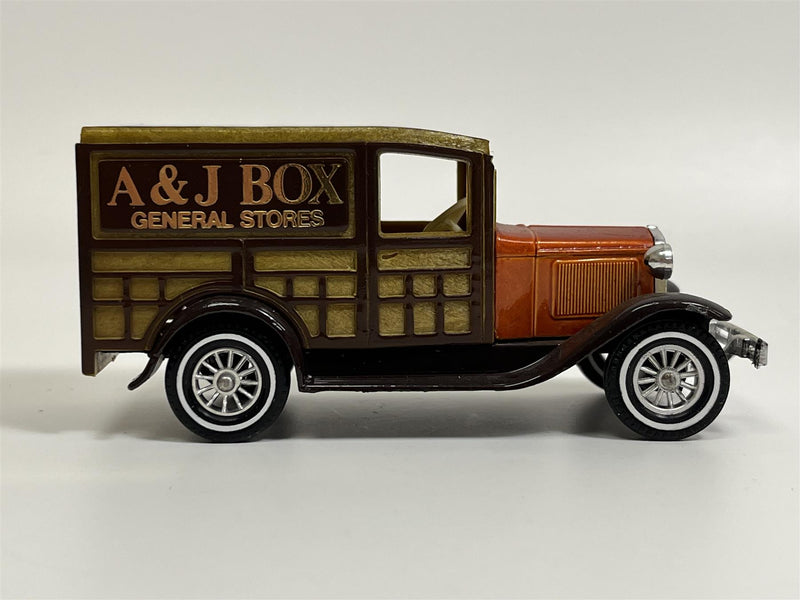 Ford A 1930 A & J Box General Stores 1:40 Scale Models of Yesteryear Matchbox Y21D S7