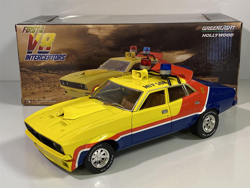 Mad Max Interceptor 1974 Ford Falcon XB Police 1:18 Scale