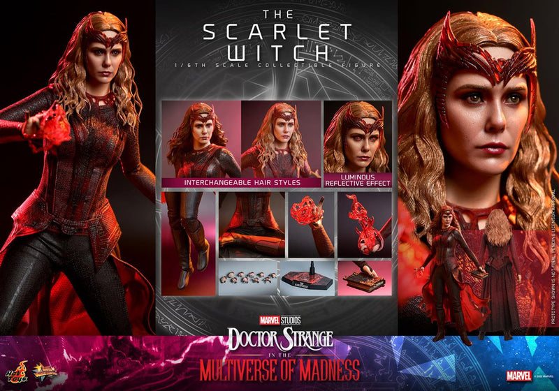 Scarlet Witch Action Figure Dr Strange In The Multiverse of Madness 1:6 Hot Toys 911121