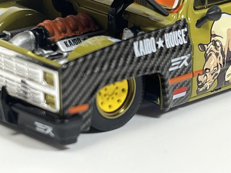 Chevrolet Silverado Sumatran Rhino Kaido House Mizu Diecast 1:64 KHMG153