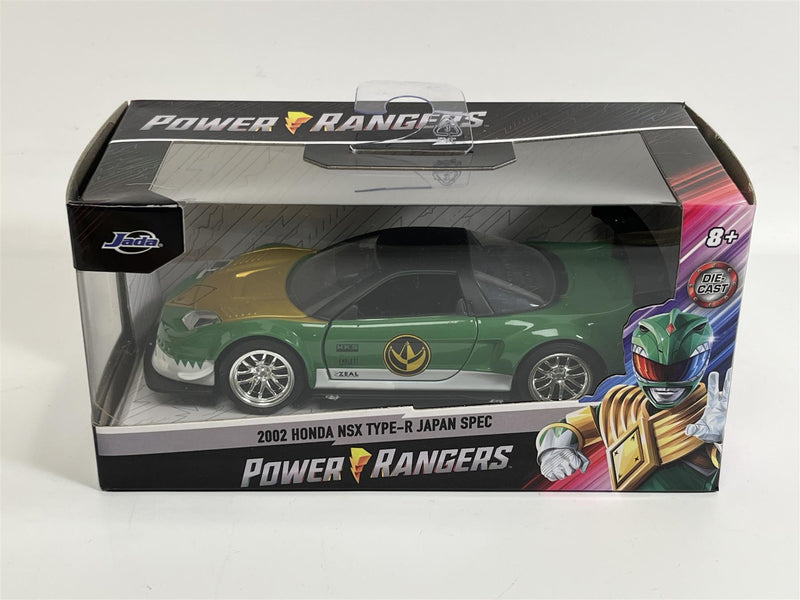 Power Rangers Honda NSX Type R Japan Spec 2002 Green 1:32 Scale Jada 31843