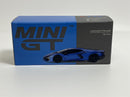 Lamborghini Revuelto Blu Eleos RHD 1:64 Scale Mini GT MGT00748R