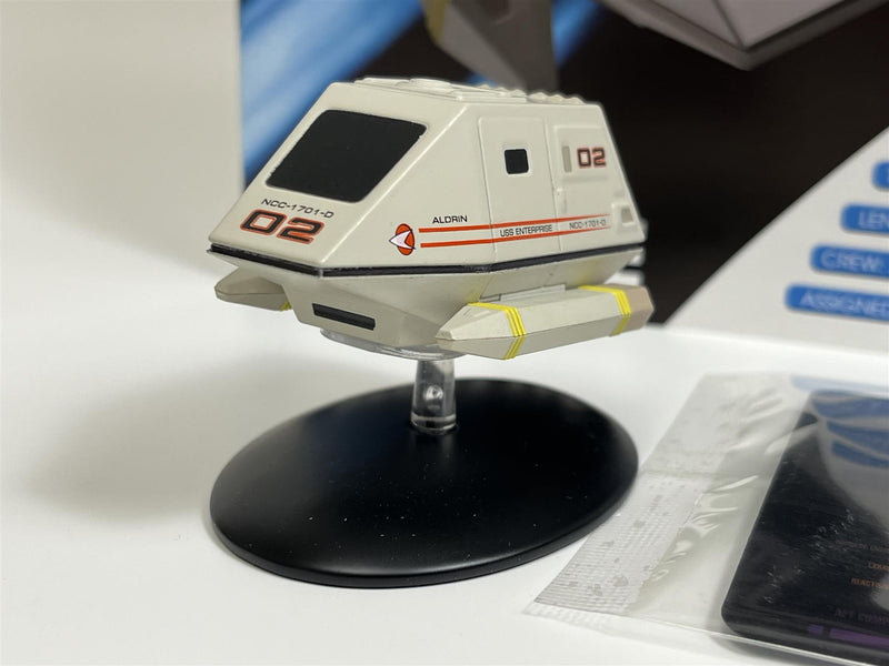 Star Trek Type 15 Shuttle NCC 1701 with booklet Magazine Startrek4