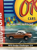 1970 Dodge Challenger T/A Copper Thunderjet Ultra G HO Slot Car Auto World SC377-5