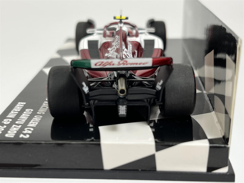 Zhou Guanyu Alfa Romeo C42 Bahrain GP 2022 1:43 Scale Minichamps 417220124