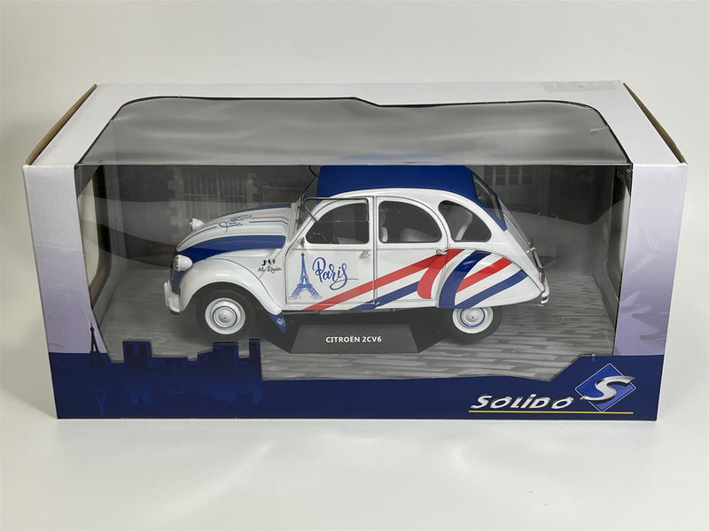 Citroen 2CV6 Region Paris 1982 1:18 Scale Solido 1805018