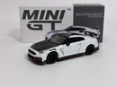Nissan GT-R Nismo R35 2024 Brilliant White Pearl RHD 1:64 Mini GT MGT01045R