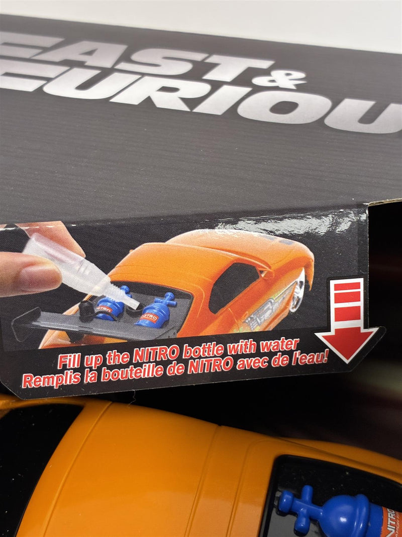 Fast and Furious Brians Toyota Supra Nitro Powered R/C 1:24 Scale Jada 36194