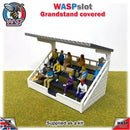 Slot Car Track Scenery Grandstand Covered Small 1:32 Scale Wasp P