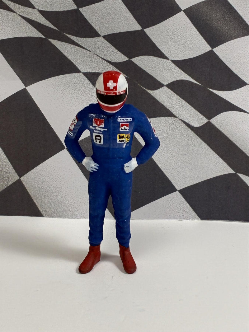 Clay Regazzoni Ferrari Metal Figure 1:43 Scale Cartrix CT049A