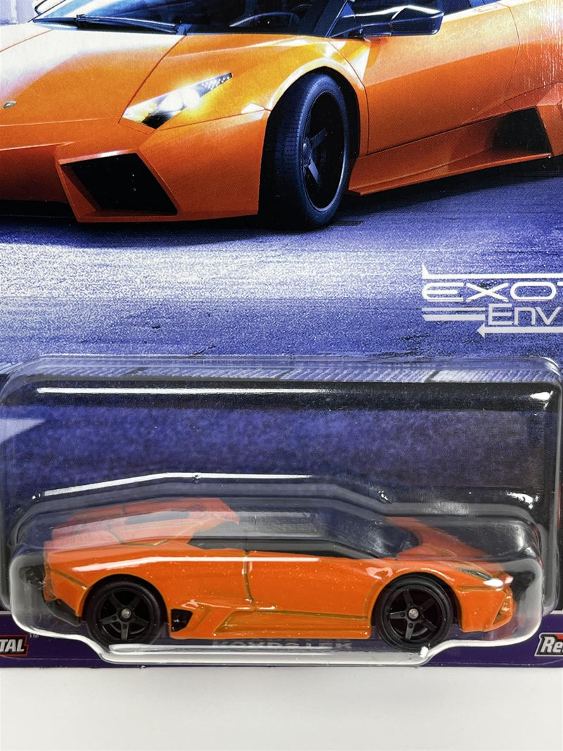 Lamborghini Reventon Roadster Hot Wheels Exotic Envy Real Riders 1:64 HKC76