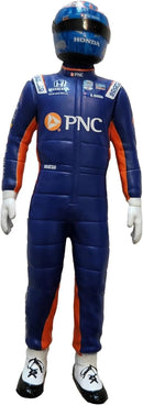 a blue and orange jumpsuit