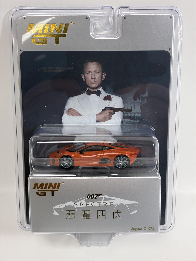 James Bond 007 Jaguar C-X75 Spectre Chinese Version 1:64 Mini GT MGT00903-007TC